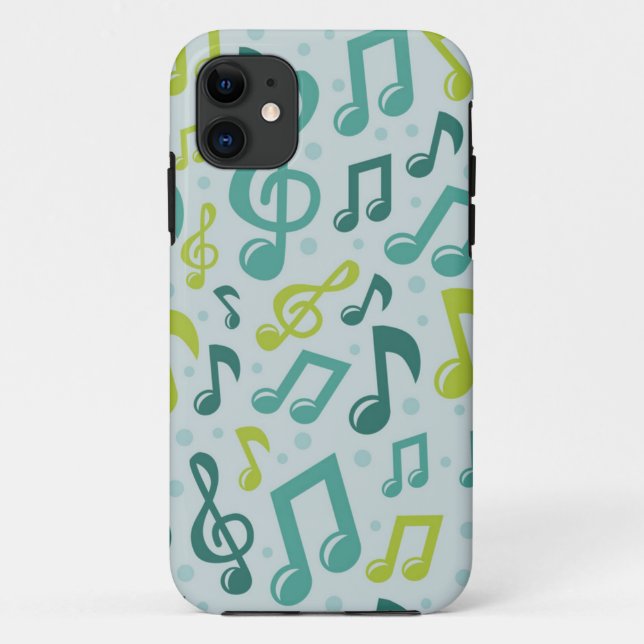 Musikmuster Case-Mate iPhone Hülle (Rückseite)
