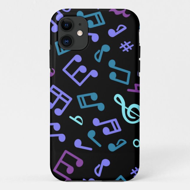 Musikmuster Case-Mate iPhone Hülle (Rückseite)