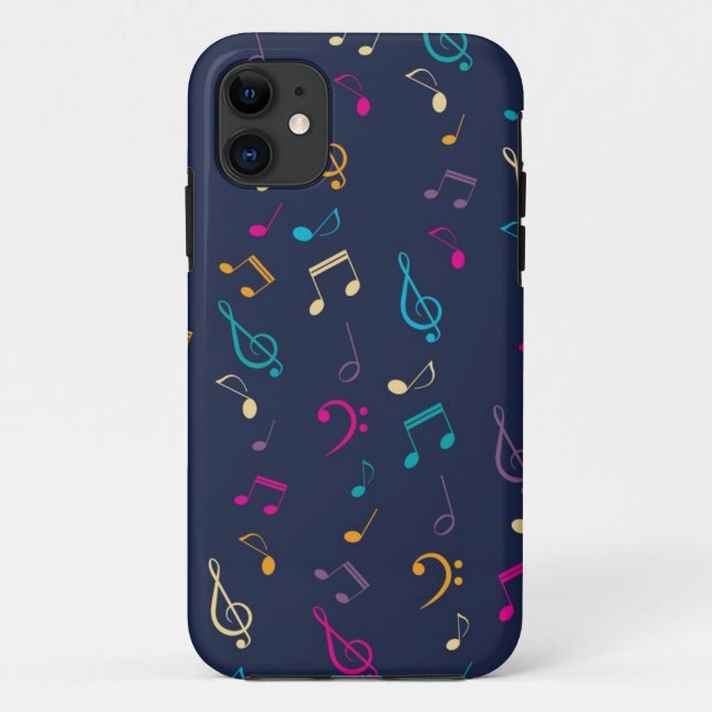 Musikmuster Case-Mate iPhone Hülle (Rückseite)