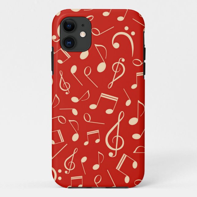 Musikmuster Case-Mate iPhone Hülle (Rückseite)