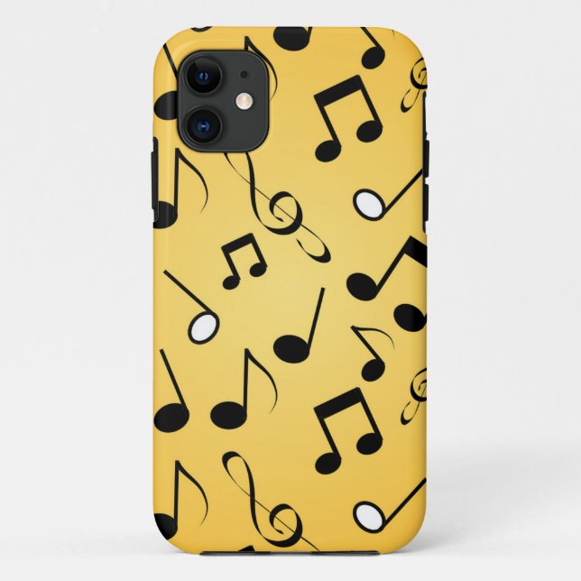 Musikmuster Case-Mate iPhone Hülle (Rückseite)