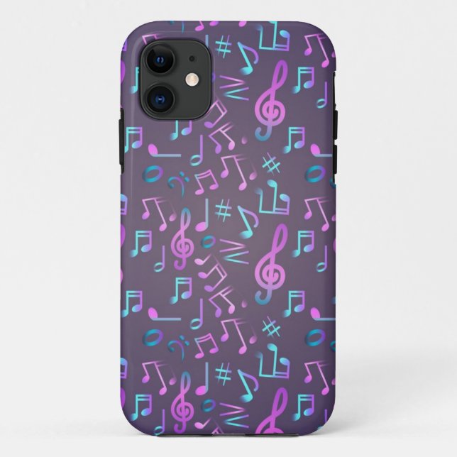 Musikmuster Case-Mate iPhone Hülle (Rückseite)