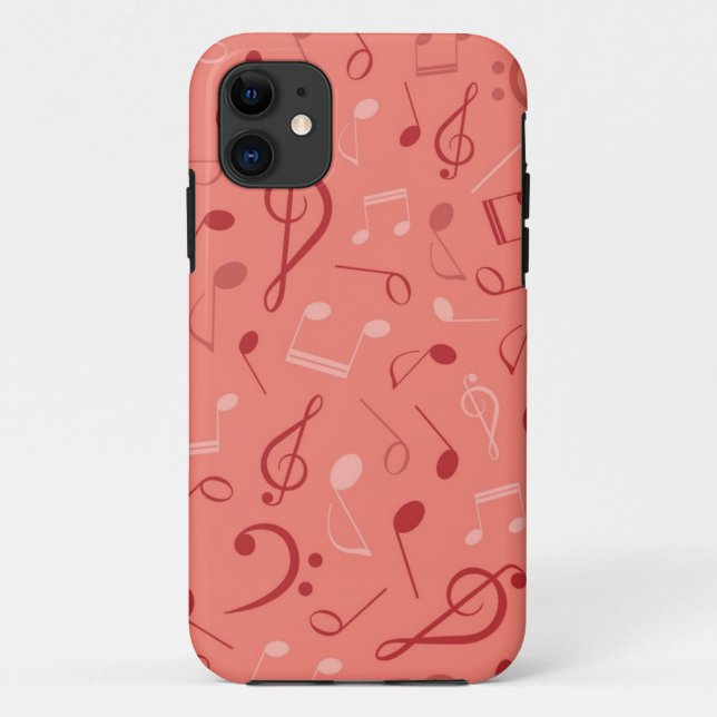 Musikmuster Case-Mate iPhone Hülle (Rückseite)