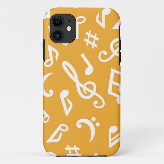 Musikmuster Case-Mate iPhone Hülle (Rückseite)