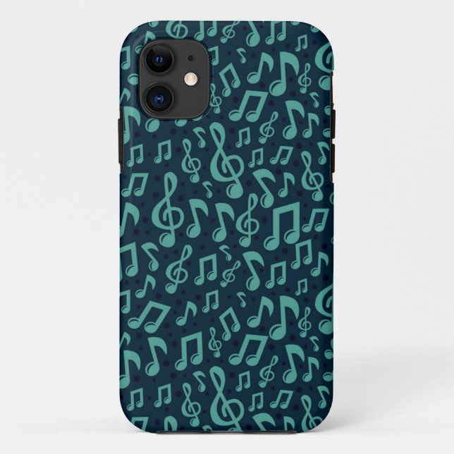 Musikmuster Case-Mate iPhone Hülle (Rückseite)