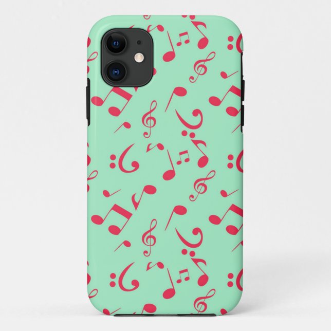 Musikmuster Case-Mate iPhone Hülle (Rückseite)