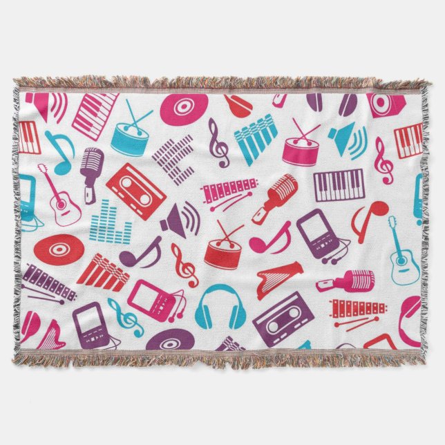 Musikmuster Decke (Vorderseite)