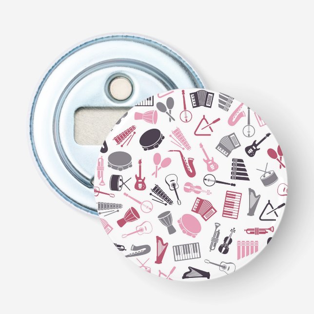 Musikmuster Flaschenöffner (Vorderseite)