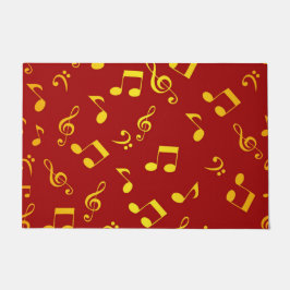 Musikmuster Fußmatte