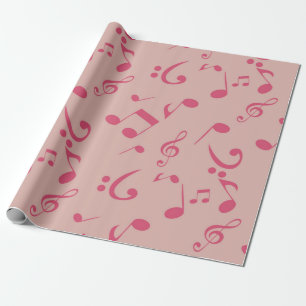 Musikmuster Geschenkpapier