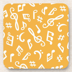 Musikmuster Getränkeuntersetzer