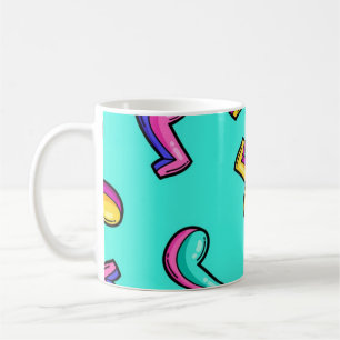 Musikmuster Kaffeetasse