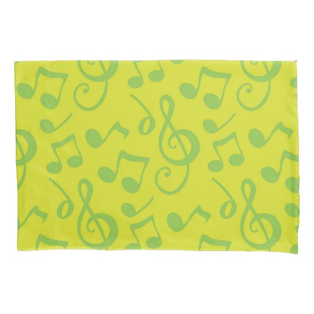 Musikmuster Kissenbezug (Vorderseite)