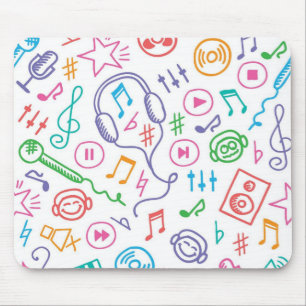 Musikmuster Mousepad