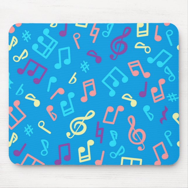 Musikmuster Mousepad (Vorne)
