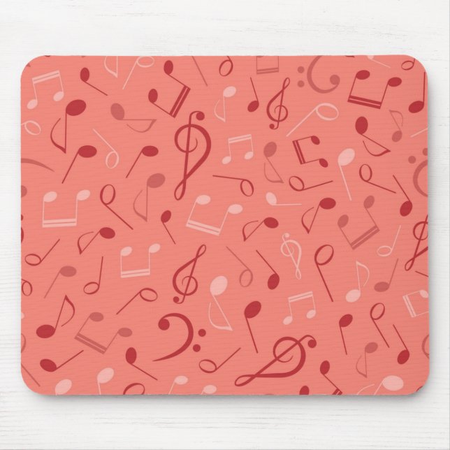 Musikmuster Mousepad (Vorne)