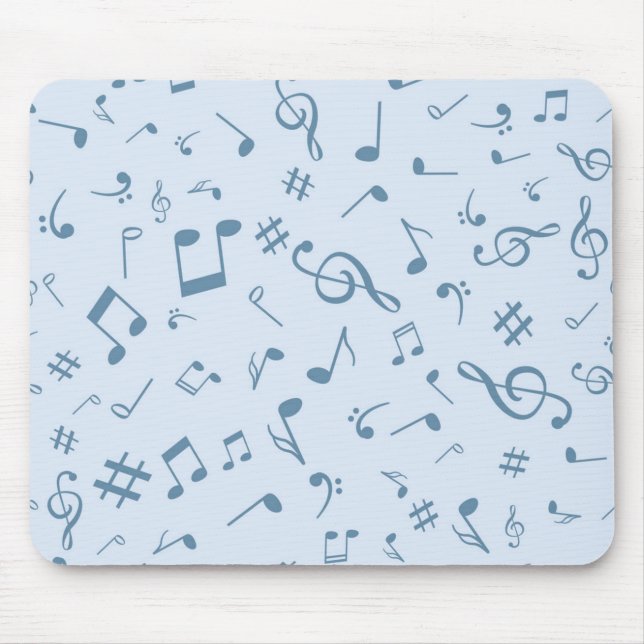 Musikmuster Mousepad (Vorne)