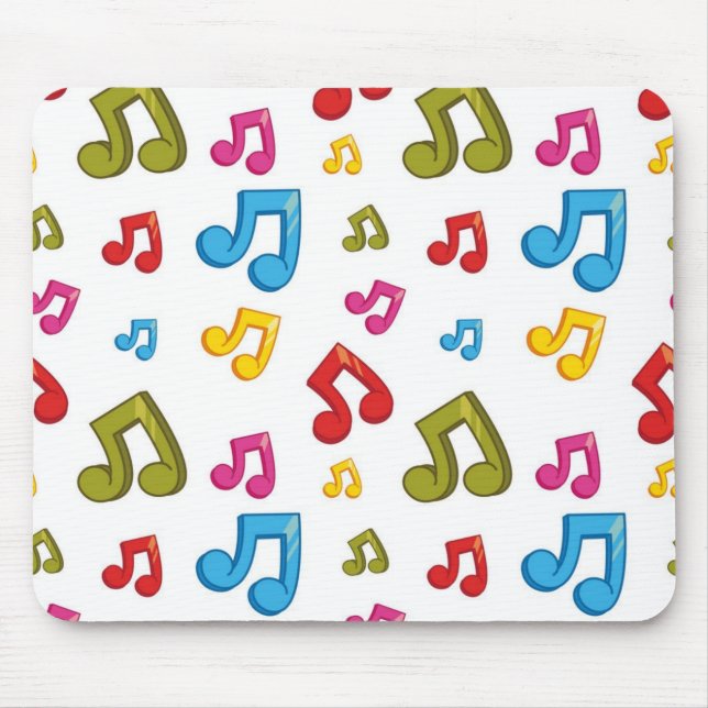 Musikmuster Mousepad (Vorne)