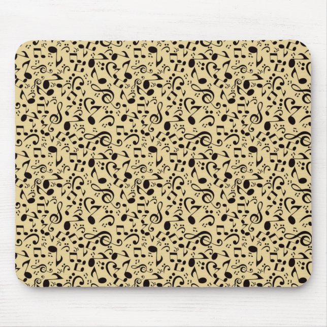 Musikmuster Mousepad (Vorne)