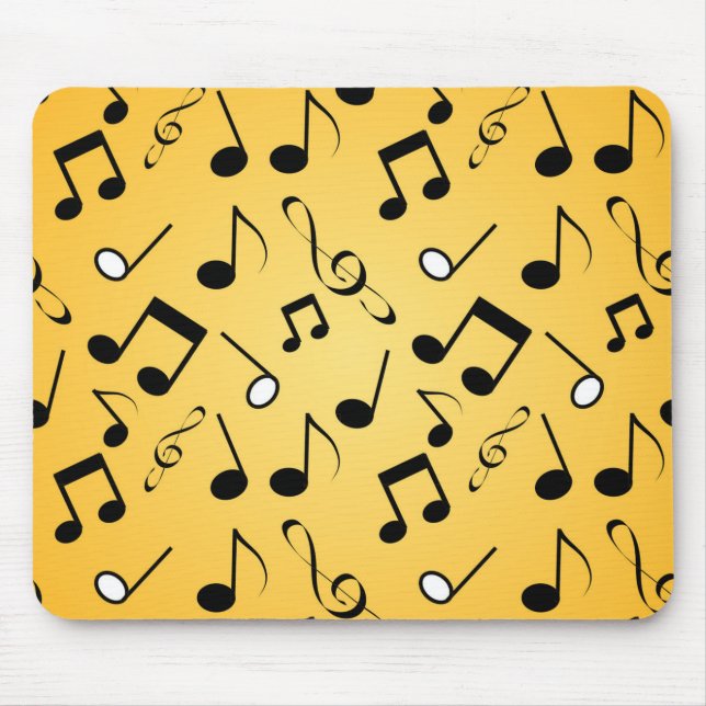 Musikmuster Mousepad (Vorne)