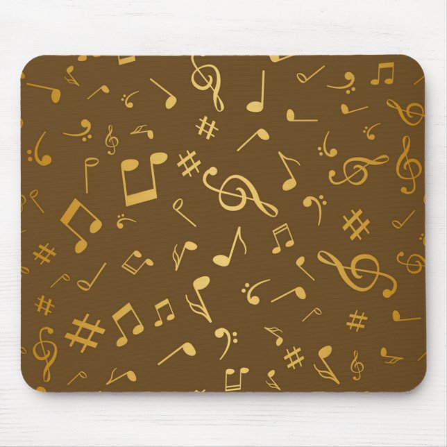 Musikmuster Mousepad (Vorne)