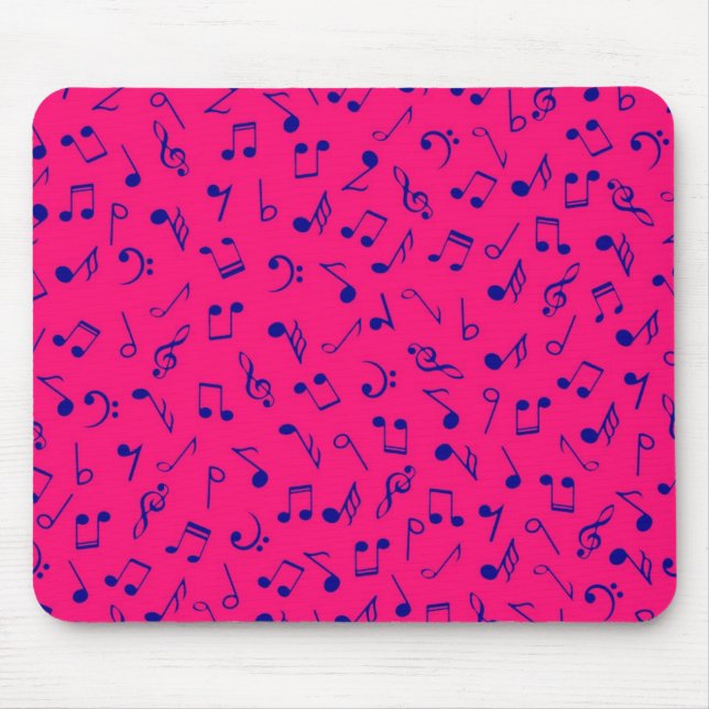 Musikmuster Mousepad (Vorne)