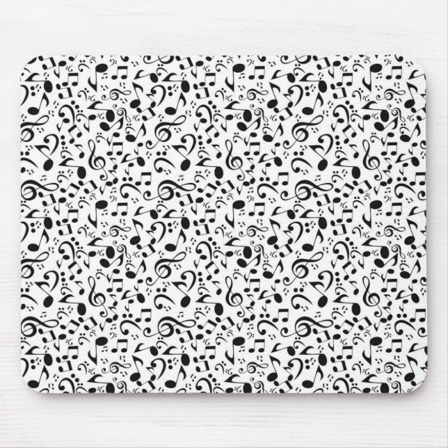Musikmuster Mousepad (Vorne)
