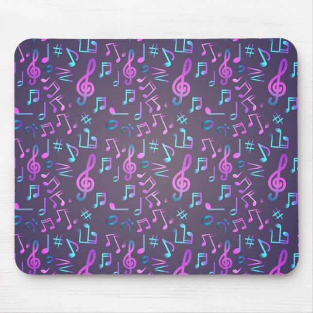 Musikmuster Mousepad (Vorne)