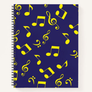 Musikmuster Notizbuch