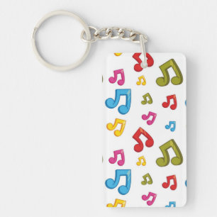 Musikmuster Schlüsselanhänger