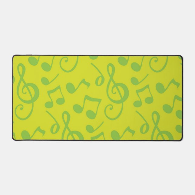 Musikmuster Schreibtischunterlage (Vorderseite)