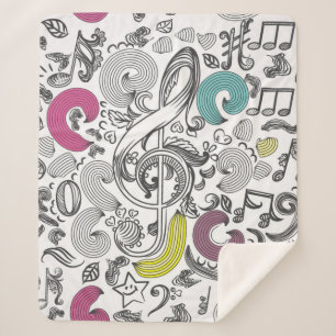 Musikmuster Sherpadecke