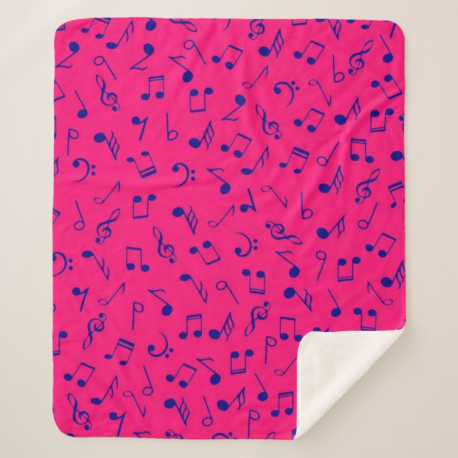 Musikmuster Sherpadecke (Vorderseite)