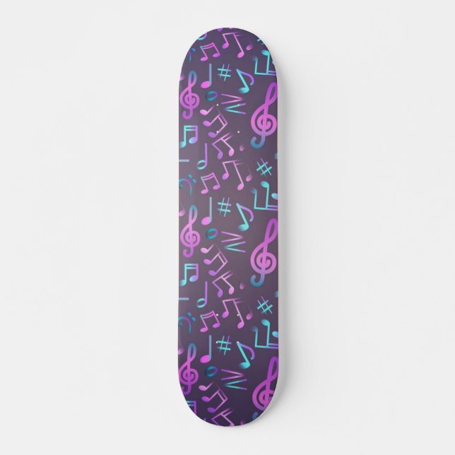Musikmuster Skateboard (Vorne)