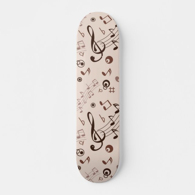 Musikmuster Skateboard (Vorne)