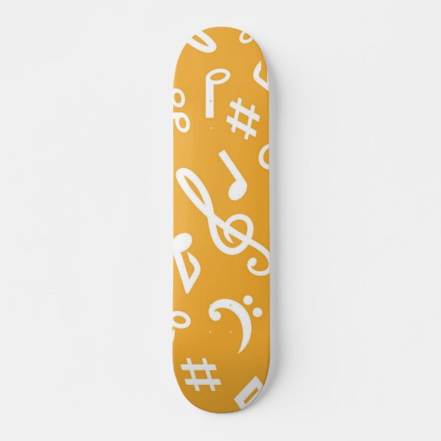 Musikmuster Skateboard (Vorne)