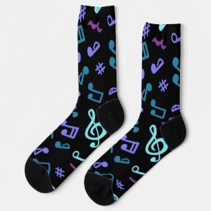 Musikmuster Socken