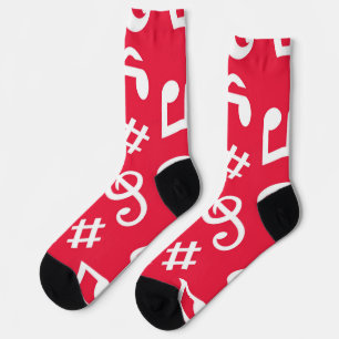 Musikmuster Socken