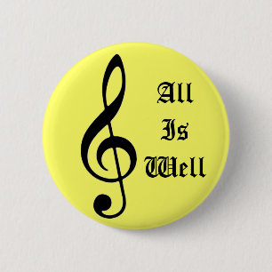 Musiknote, allesIsWell Button