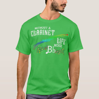 Musiknote Clarinet Funny Clarinetist T-Shirt
