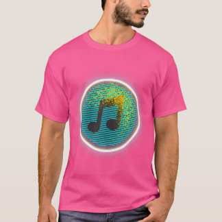 Musiknote Colorful Musical Lover Geburtstag Vintag T-Shirt