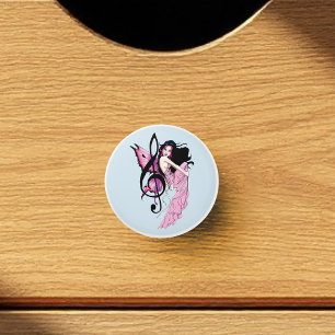 Musiknote Fairy Keramikknauf