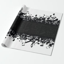 Musiknote Guitar Classic Geschenkpapier