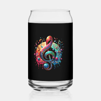 Musiknote in einem Außergewöhnlichem Design Dosenglas