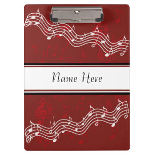 Musiknote-Klemmbrett Klemmbrett