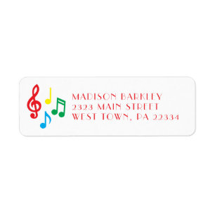 Musiknote Musician Teacher Label