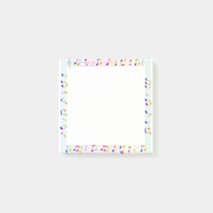 Musiknote, Musiklehrer Post-it Klebezettel