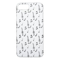 Musiknote Pattern Music Theme Treble Clef