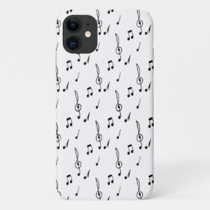 Musiknote Pattern Music Theme Treble Clef Case-Mate iPhone Hülle