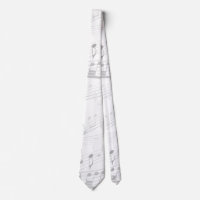 Musiknote Sheet Music Krawatte